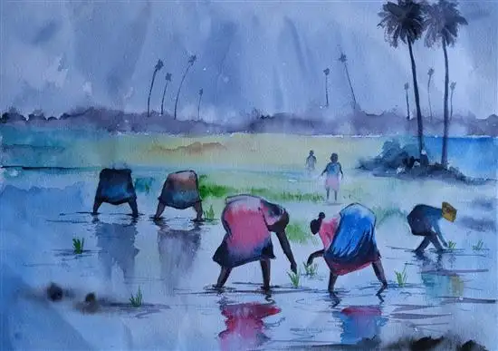 painting by Puja Samanta (25 years)