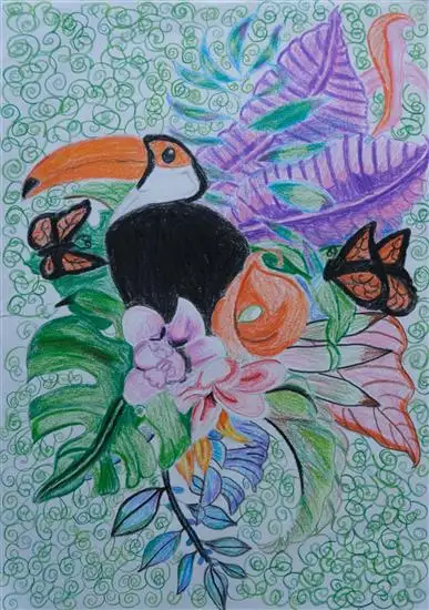 painting by Shreya Nathan (12 years)