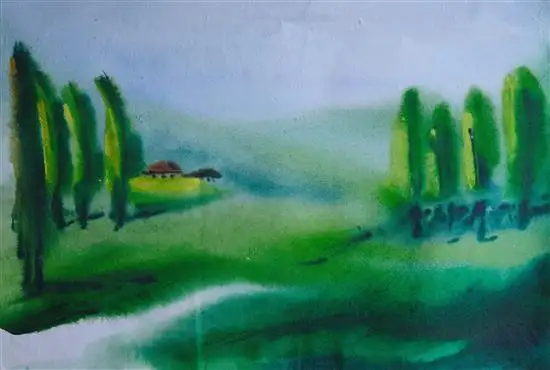 painting by Sudipto Chakraborty (47 years)