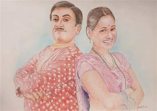 painting by Akhil Mehta (37 years)