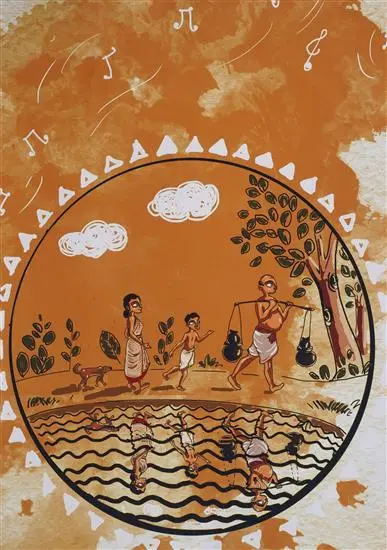 painting by Sagarika Pattanayak (29 years)
