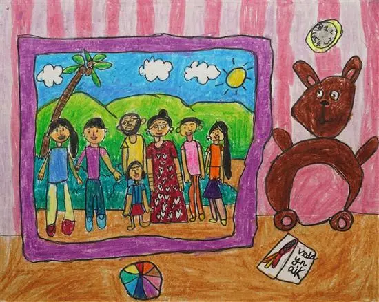 painting by Veda Naik (6 years)