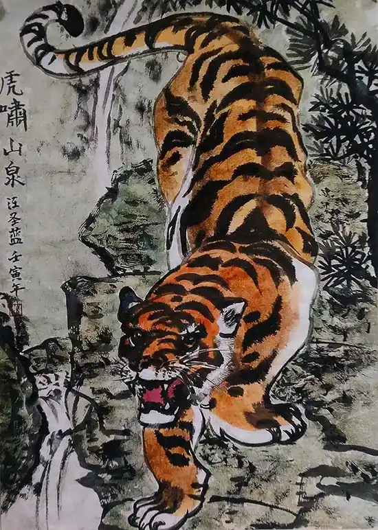 painting by Shenglan Wang (21 years)