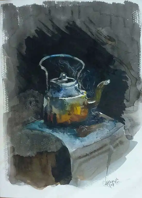 painting by Uttkarsh Gupta (23 years)