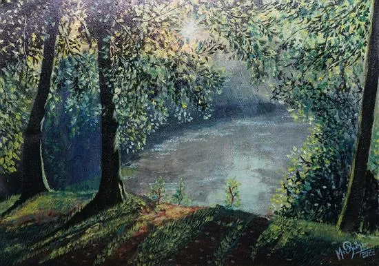 painting by Deepan Chakravarthi M (35 years)