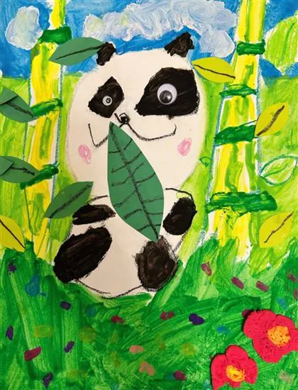 painting by Yin Yi Ning Evelyn (5 years)