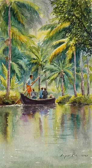 painting by Anjan Laha (33 years)