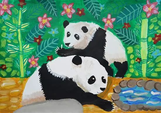 painting by Choi Yui Yi (7 years)