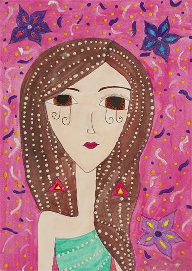 painting by Elena Emilova Georgieva (14 years)