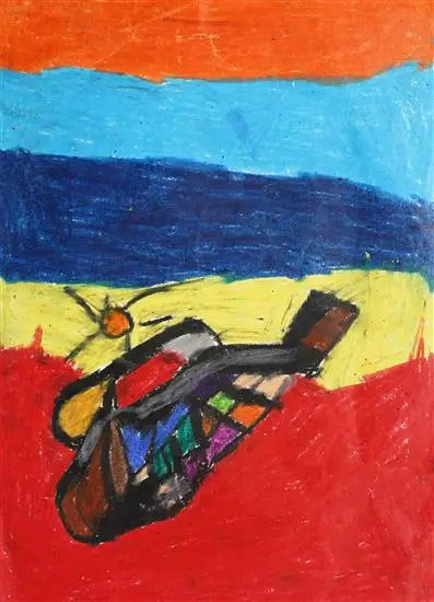 painting by Serol Rodrigues (7 years)
