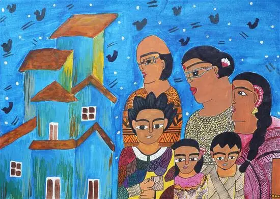 painting by Aditi Kathuria (12 years)
