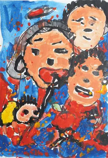 painting by Chonavit Apasarapong (10 years)