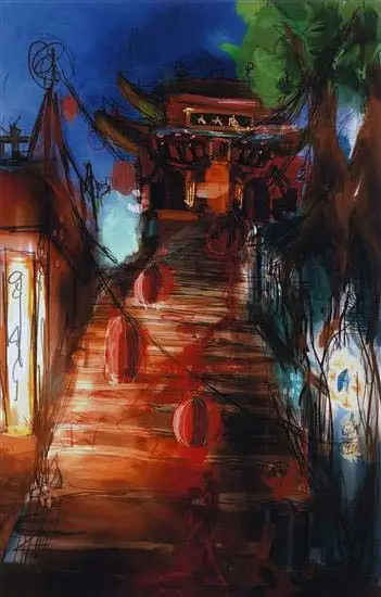 painting by Li Yujia (14 years)