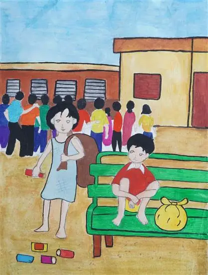 painting by Priyanka Deb (13 years)