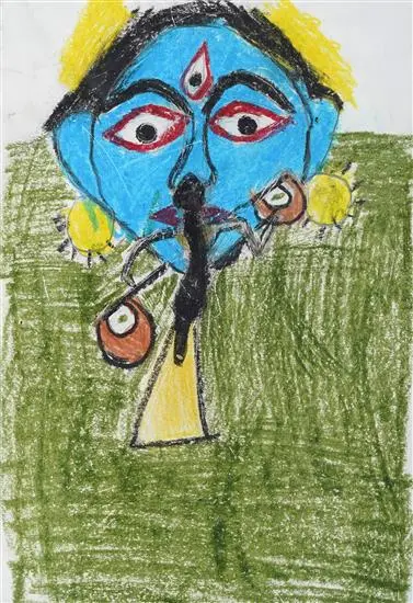 painting by Avigna Sree (5 years)